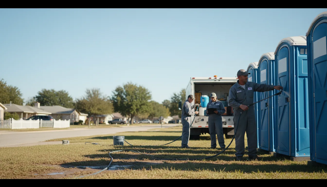 Long-Term Portable Toilet Rental in Riverton, KS near me